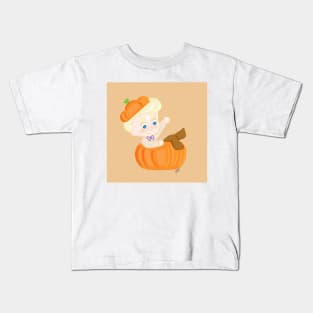 Pumpkin Angel Kids T-Shirt